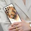 Animal cattle cow watercolor painting Cell Phone Case for Samsung Galaxy S26 Ultra S25 S24 S23 S22 S21 S20 Note10 Cover