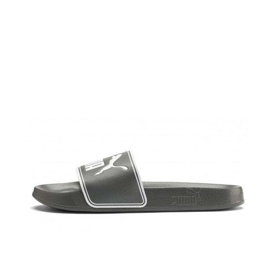 Puma Leadcat Series Outdoor Simple Comfortable Rubber Sole Slide Sandals Unisex Footwear Lime 360263-24