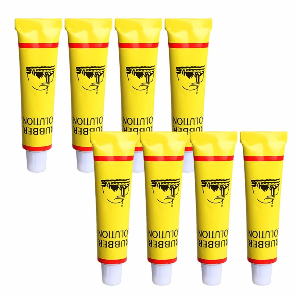 1/4pcs Tire Repairing Glue Motorcycle Bike Tyre Inner Tube Puncture Repair Tire Patching Glues Tool Auto Accessories