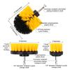3Pcs/Set Electric Bathroom Floor Carpet Power Scrubber Cleaning For Carpet Glass Car Tires  Tile Bathroom and Kitchen 2/3.5/4''