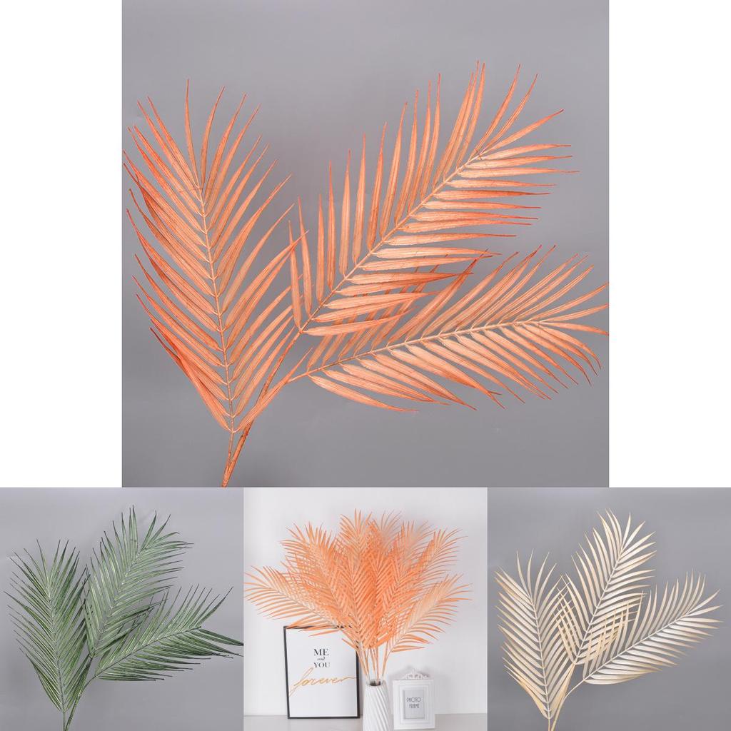 Sztuczny liść palmy areki do dekoracji ślubnych i rekwizytów fotograficznych