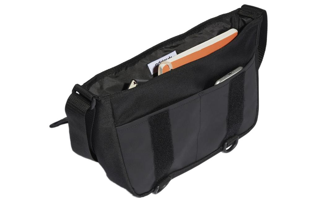 Adidas Originals TPU Messenger Bag, Shoulder Bag, Crossbody Bag Regular Unisex Pure Black HD7187