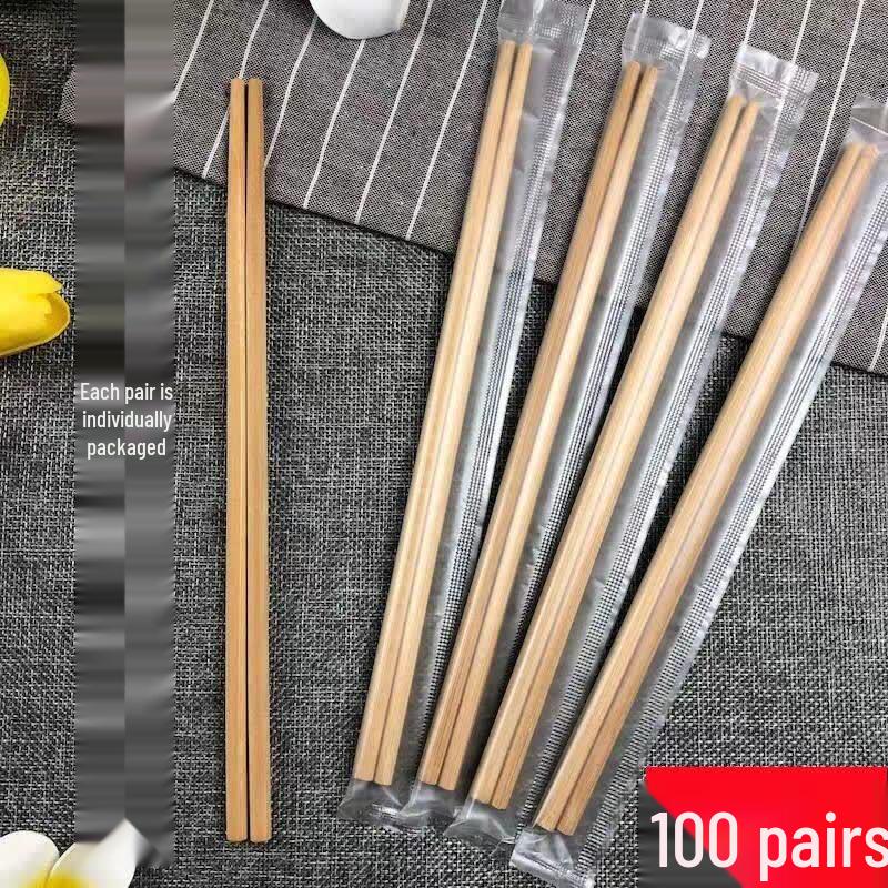 Individually Wrapped Bamboo Chopsticks
