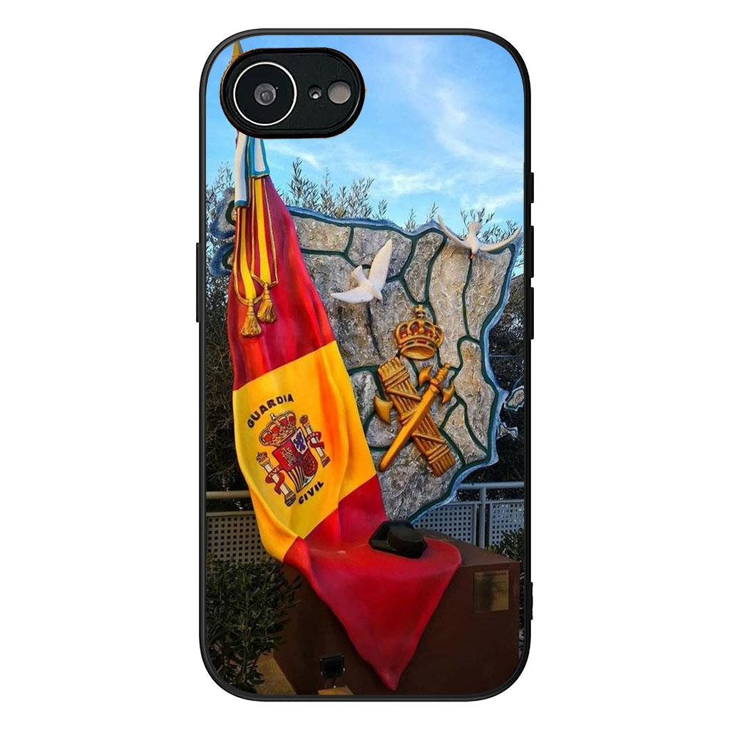 Cover for OPPO A54 A40 A60 A80 A18 A16 A17 A38 A78 A79 A57 A55 A3 Pro A96 A15 A12 Phone Case Spain Flag