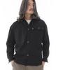 Saintcrew Two-Layer Bartack Pocket Button Shirt Jacket 2L-401Sj Black
