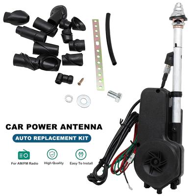 Araba Güç Anteni Anten Takımı 12V AM FM Radyo Dış Araç Antenleri Pro Mercedes W140 W126 W124 W201 İçin Otomatik Yedek Takım