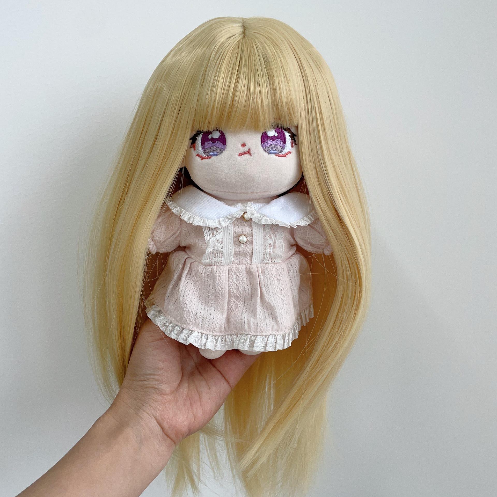 

20СМ Хлопковый парик для кукол-мальчиков и девочек - Головной убор и волосы