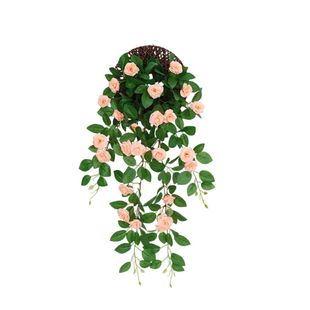 0,9m Umělá Květinová Vinná Réva, Falešná Květinová Vinná Réva, Plastová Květina, Krytka Trubky, Balkonová Dekorace