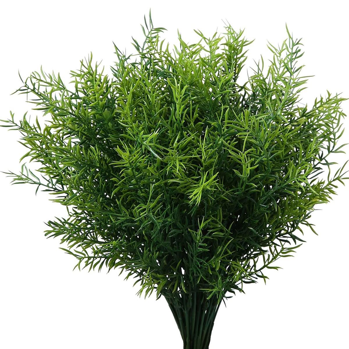 

1/3pcs Artificial Flowers Plastic Grass Wedding Home Garden Vase Room Decoration Diy Photography Props Indoor Bonsai Fake Plants 1pc армия зеленый