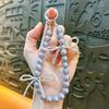 Flash Beaded Mobile Phone Chain Crystal Bow Key Bag Lanyard Pearl Mobile Phone Lanyard Small Gift