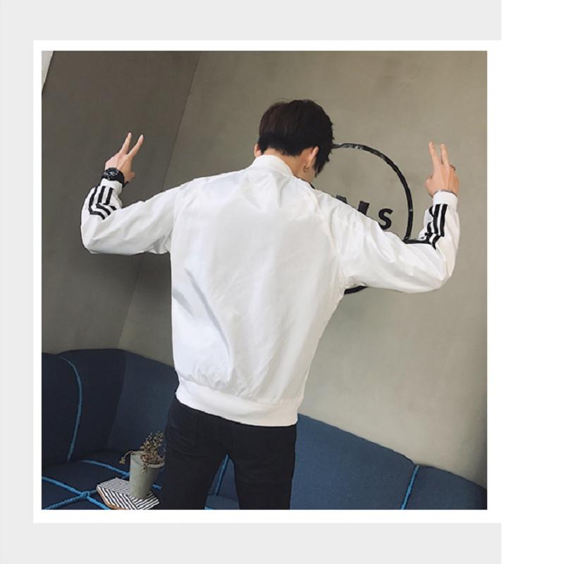 Summer New Men's Lightweight Sunscreen Jacket With Classic Baseball Uniform Style
