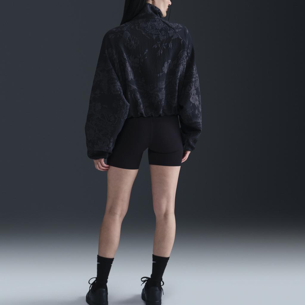 Nike Sportswear SS25 Collection Fashion Versatile Soft Jacket Women Jackets Black HF9581-010