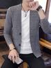 Men's Knitted Sweater Autumn Casual Versatile Sweater Jacket, Cardigan Top