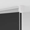 Black Blackout Roller Blind 75 x 150 cm Fabric Width 70.7 cm