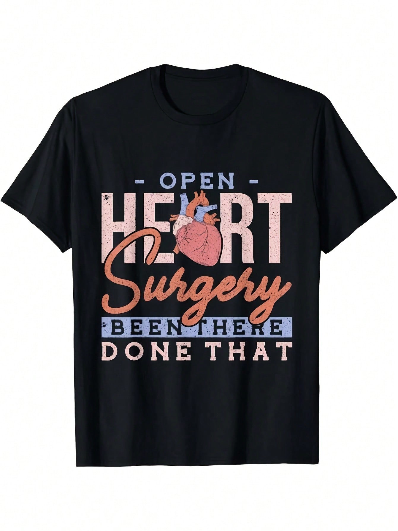 Unisex T-Shirt For Heart Surgery Survivors_ Open Heart Surgery Experience S разноцветный