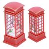 Christmas Decorations Telephone Booth Decoration Night Light Home Decoration Luminous Decoration GiftSnowman