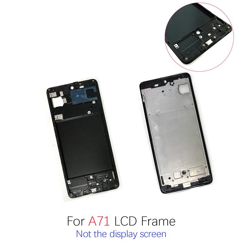 For Samsung A51 A52 A52S A54 A70 A71 A72 A73 LCD Middle Frame Phone Housing