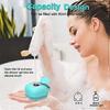85x80x55mm Silicone Exfoliating Brushes & Body Scrubber with Soap Dispenser for Shower, Enhancer Blood Circulation&Deep Cleansing Bath Loofah for Babi