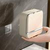 Wall Mounted Soap Dish Waterproof Bathroom Drain Soap Box New Soap Storage Case  Bathroom Supplies
