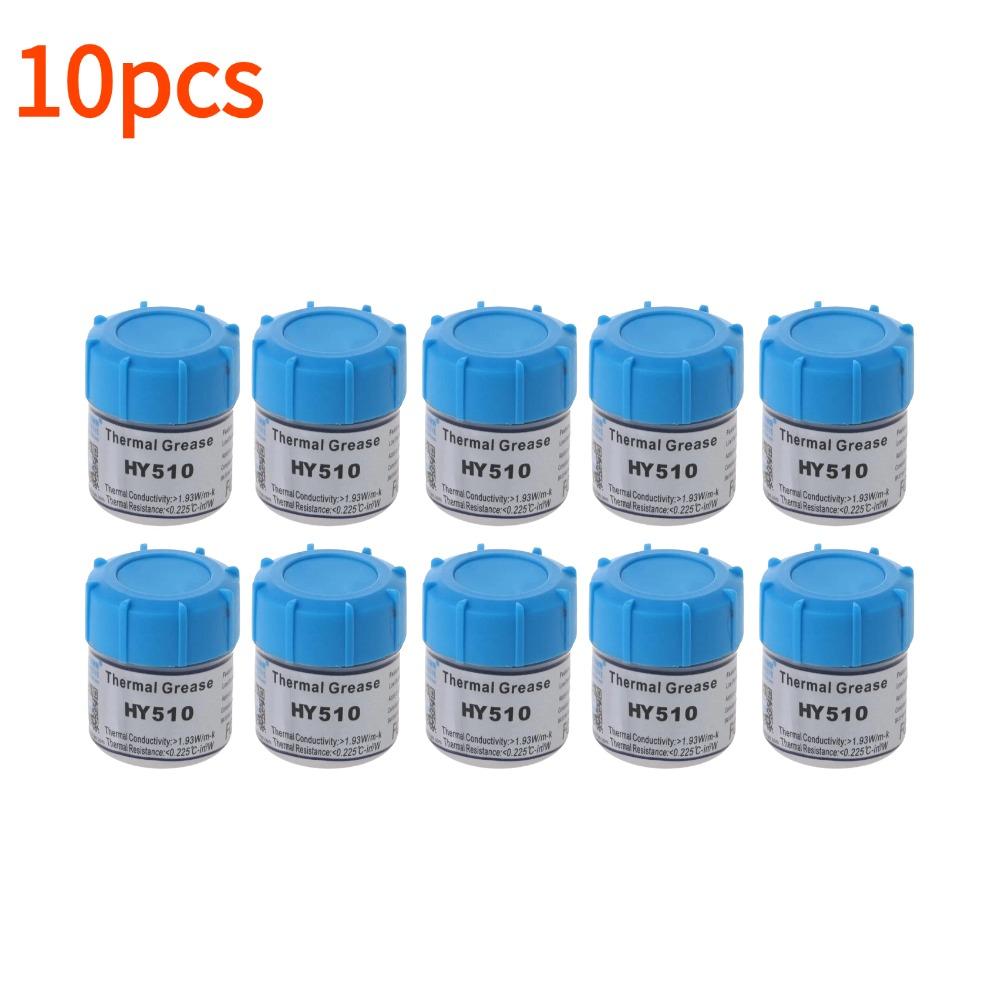 1/-10Pcs 10G Hy510 Silicone Thermal Paste Cpu Thermal Paste For Conductive Grease Heatsink Cpu Gpu Chipset Notebook Cooling