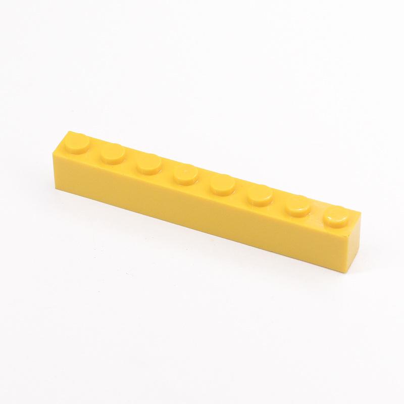 Small Particle Building Block Parts, Brick 1x8 Long Brick, Basic Accessories