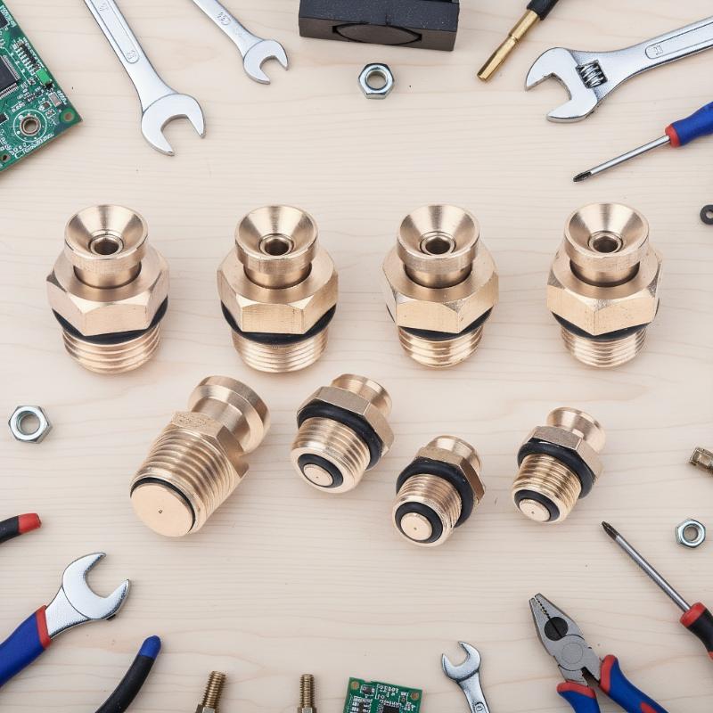 Precision Air Valve for Expanding Shaft and Charging Port.