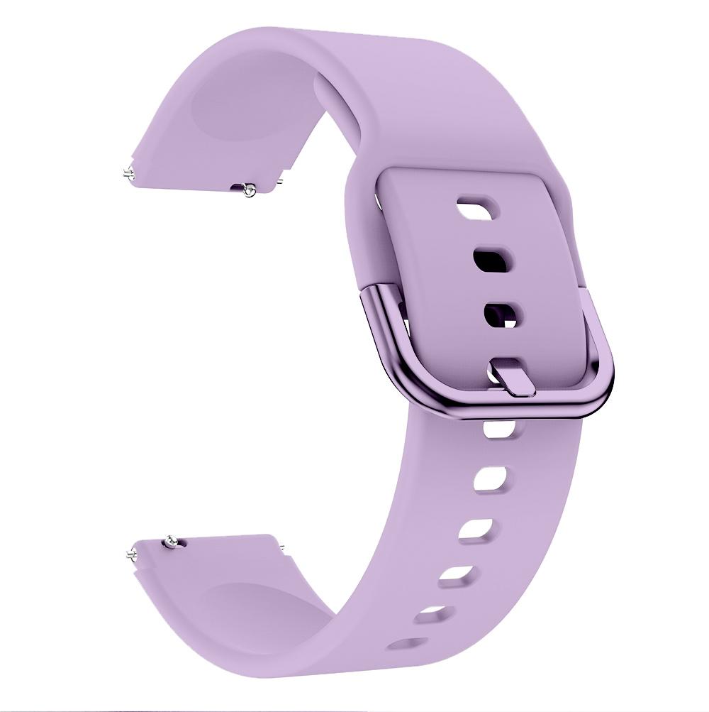 

18-міліметровий ремінець для Garmin Venu 3S Ремінець Quick Release Барвиста застібка Аксесуари для ремінця Garmin Vivoactive 4S For Garmin Venu 3S лавандовий