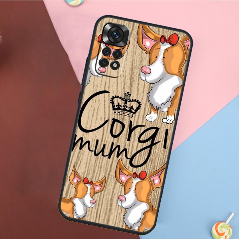 

Cartoon Welsh Shiba Corgi Dog Cover For Xiaomi Redmi Note 14 13 12 9 10 11 Pro 9S 10S 11S 12S Redmi 14C 10C 12C 13C Case Redmi Note 9