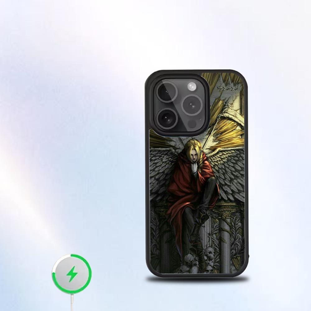 

Anime F-Fullmetal Alchemist Phone Case For iPhone 16,15,14,13,12,11,Pro,Max,Plus,Mini,SE New Magsafe Magnetic Wireless Charging iPhone15pro