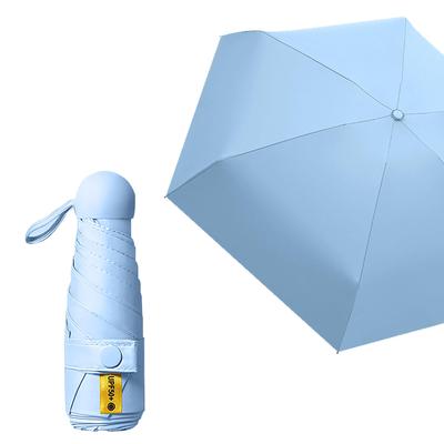 Folding Parasol with UV Sun and Heat Sun Suitable for Both Sunny and Rainy Manual Windproof and Ideal for Rainy Season and Heatstroke Perfect As a