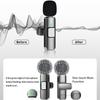 K9 Wireless Lavalier Microphone Set for Mobile Streaming and Noise Reduction