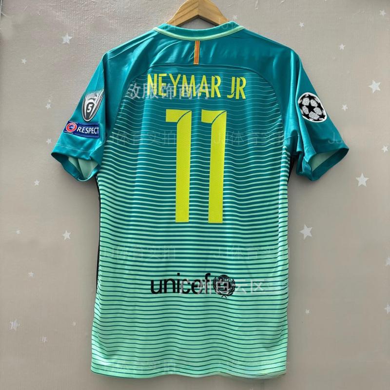 Maglia Barcelona 10-11 14-15 Casa N.. 10 No. 11 Maglia da calcio Neymar Maglia retrò