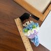 Funny Crochet Bouquet 13cm Doctor Hat Bouquet Doll Handmade Knitted Figures  Graduation Gift