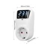 Surge Protector Digital Display Voltage Protector Socket for Home Appliance Refrigerator Air Conditioner   16A 3680W