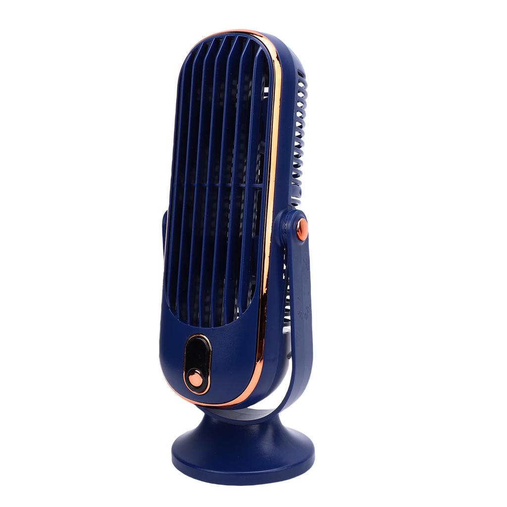 Schreibtisch-Turmventilator 5 Geschwindigkeiten Bürstenloser Motor USB-wiederaufladbar Tragbarer Schreibtischventilator für Zuhause Büro Küche