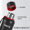 Vacuum Insulated Water  750ml Bottle For Hot And Cold Drinks Travel Friendly | Leak Proof Stainless Steel Flask With Wide Mouth And Matte Finish Look