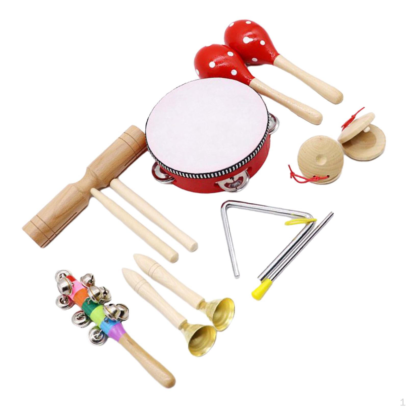 

Детский ударный инструмент развивает моторику. Мюзикл для малышей. 7pcs