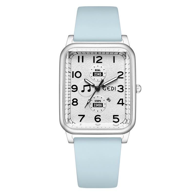 Fashion Dopamine Women'S Watch Candy Color High Value Student Watch Female Test Special Quartz Waterproof Watch