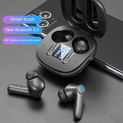 Słuchawki 5.0 Tws zgodne z Bluetooth Anc Aktywna redukcja szumów Bezprzewodowy zestaw słuchawkowy do gier Hi-Fi Audio Touch