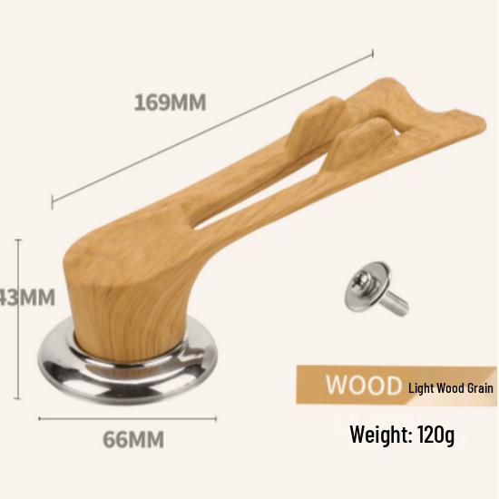 Universal Stand-up Pot Lid Handle & Utensil Holder - Anti-scald, Fits Spatula, Spoon, Wok Handles
