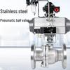 Yueli Gongpin 304 Stainless Steel Pneumatic Ball Valve with FRL Unit