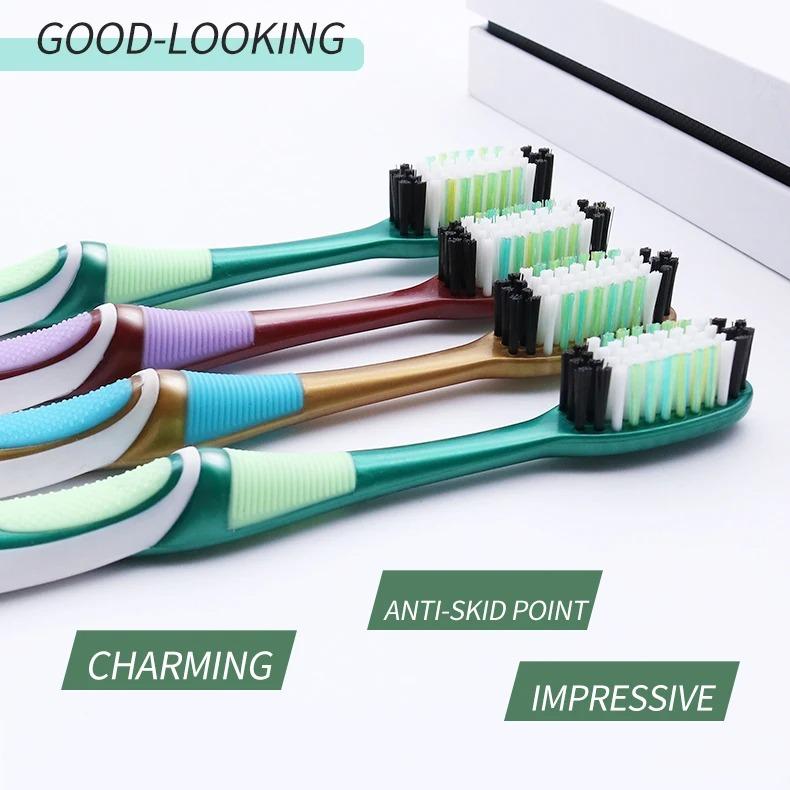 Mittelfeste Zahnbürste 30/20/10/4 Einzelverpackungen für Erwachsene Mittelfeste Zahnbürsten für Männer und Frauen