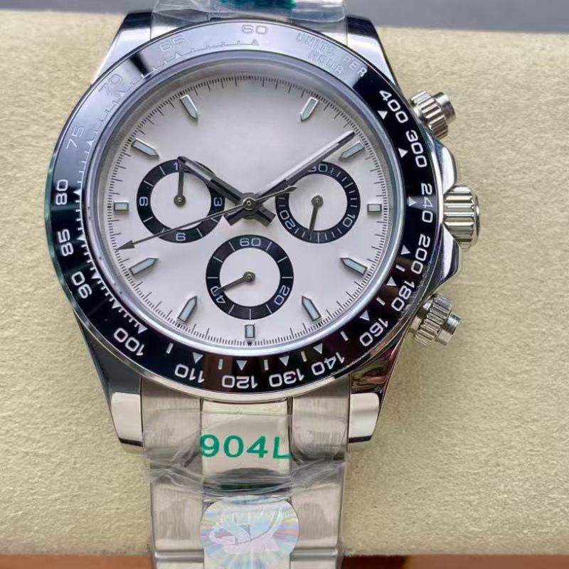 Laoji Ditona Panda 40mm Diamond Multifunction Automatic Men's Watch