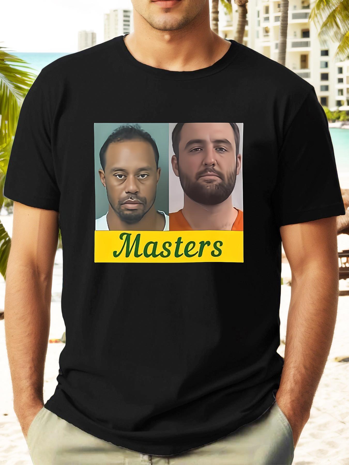 

MASTERS Celebrity Photo Summer Simple Stylish Short-Sleeve T-shirt XXXXL