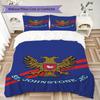 St Johnstone FC Muster Bettwäsche Steppdecken-Set Bettbezug Kissenbezug Heimdekoration Geburtstagsgeschenk (1 * Bettbezug + 2 * Kissenbezug ohne Füllung)