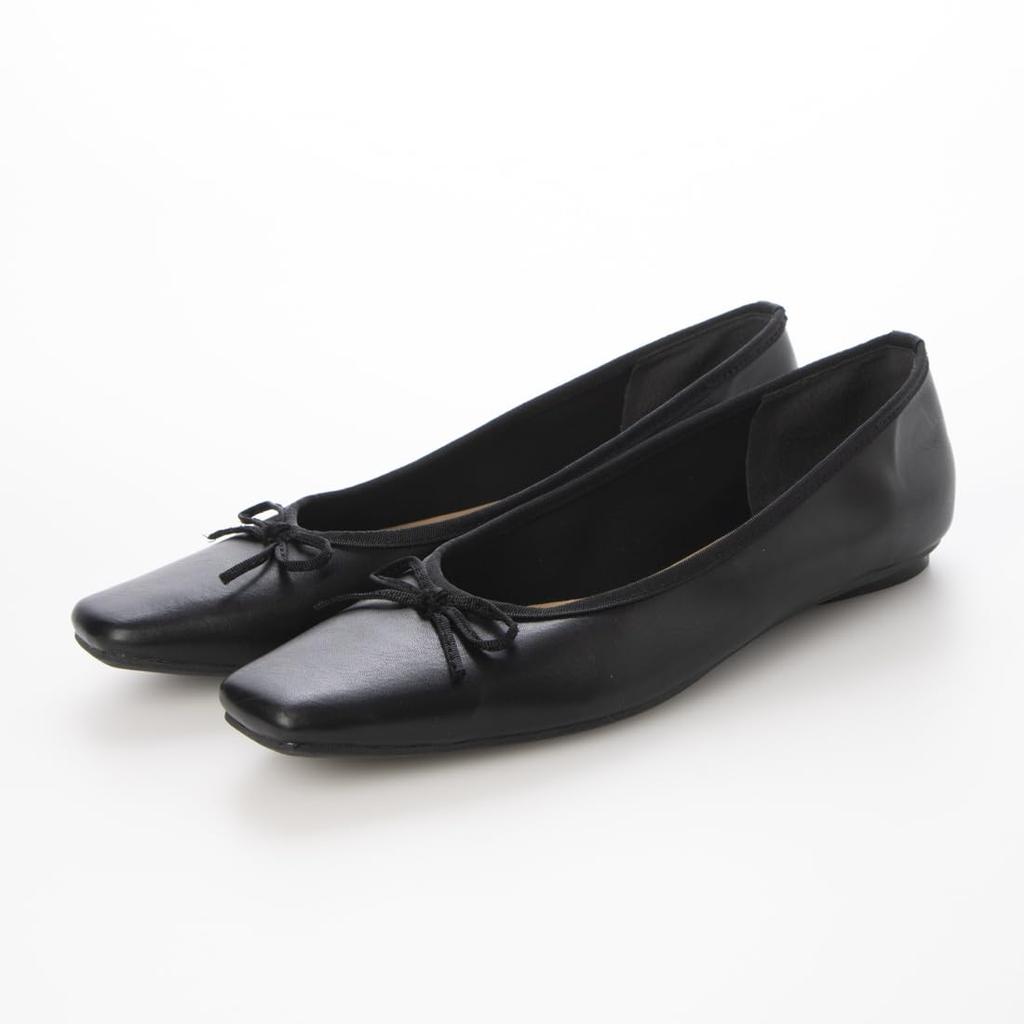 Evol Women's Soft Square Toe Ballet Pumps, Rain or Shine, Size BL 24.0 cm