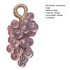 Grape Handmade Soap Deep Cleansing & Oil Control Soap for Face And Body Decorative Natural Soap with Braided Rope