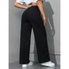 Jeans Women Vintage Wide Leg Pants Denims High Waist Washed Distressed Basics Straight Trousers Streetwear Floor Length