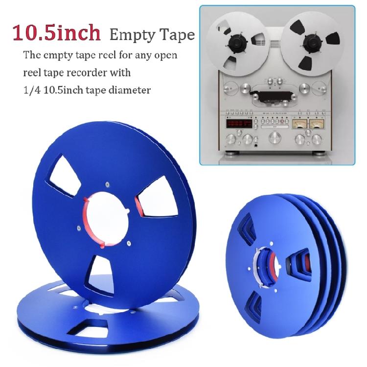Professional Aluminum Reel Spool For Open Tape Recorders 10.5Inch Nab Hub Compatible Accessory