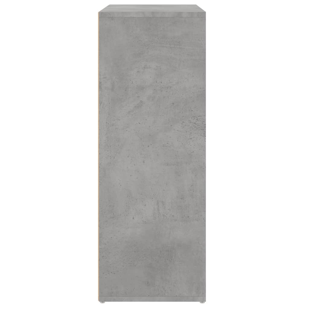Vidaxl Szafki, 2 Szt., Szarość Betonu, 60X31X84 Cm